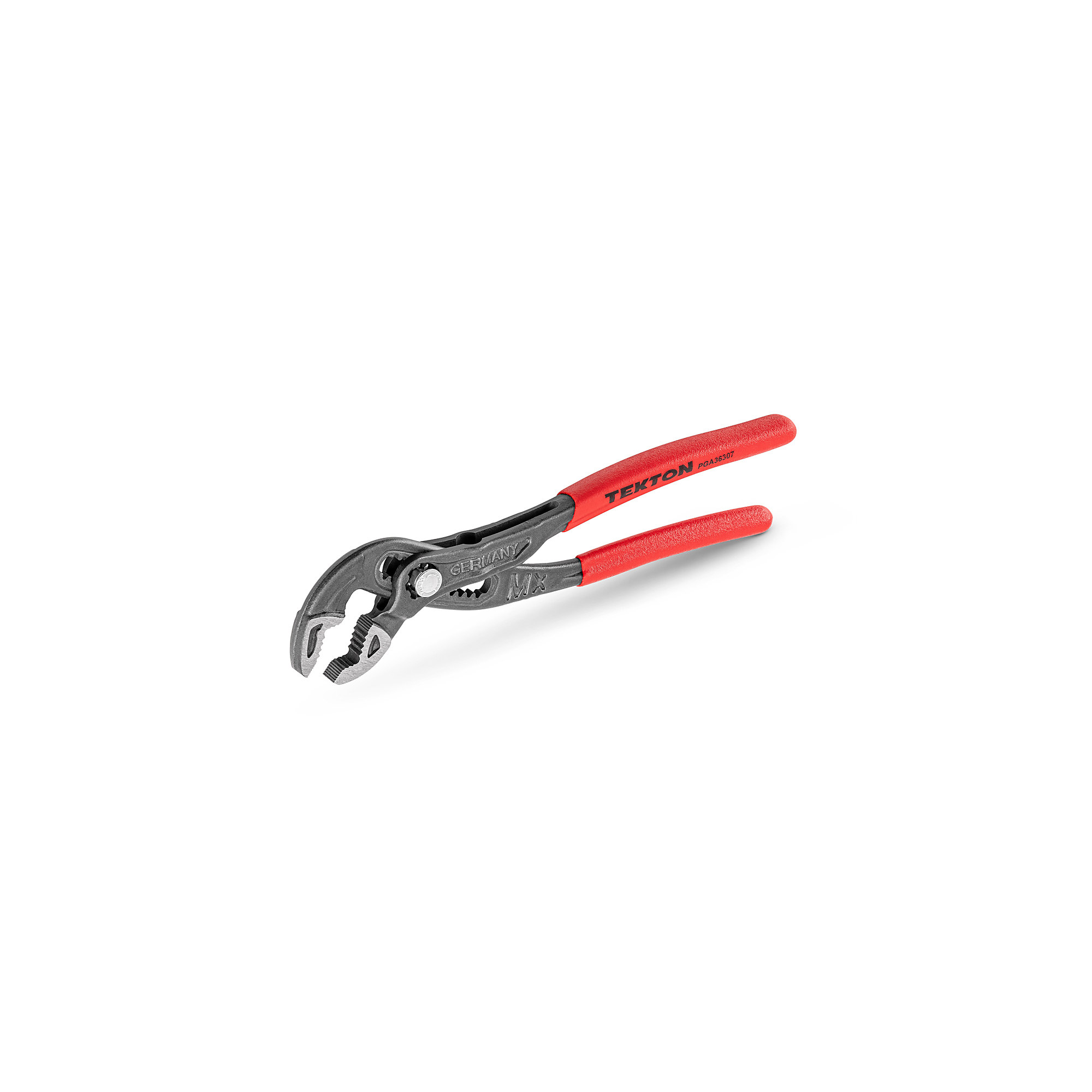 TEKTON 7 Inch Angle Nose Push Button Adjustable Pliers | PGA36307